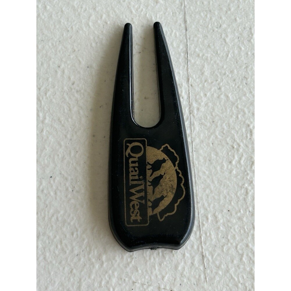 Vintage Quail West Golf Club Miller Golf Divot Repair Tool Greenskeeper Naples
